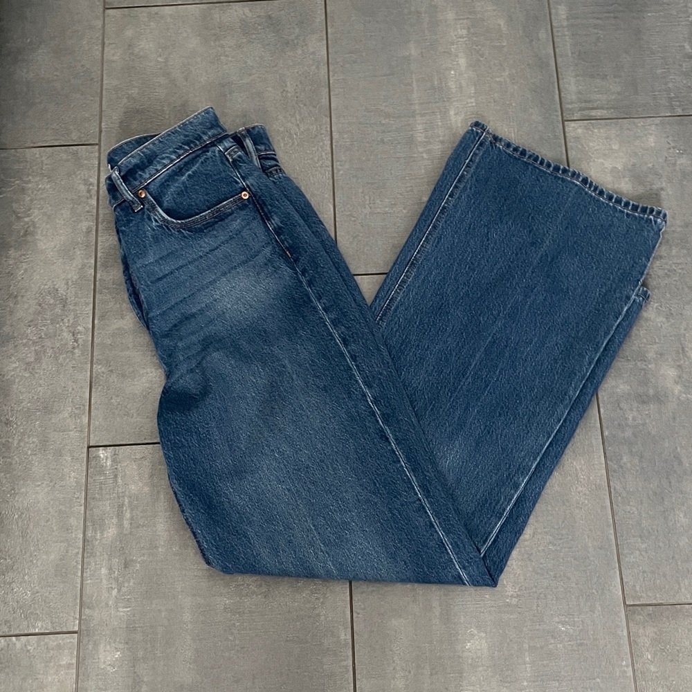 LOFT Wide Leg Jeans Size 10